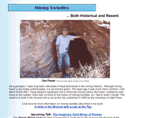 Tablet Screenshot of miningswindles.com